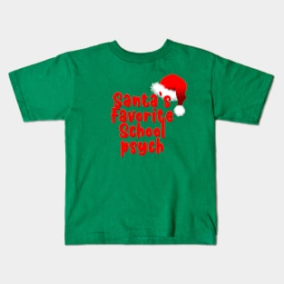 School Psychologist Christmas Shirt Kids T-Shirt